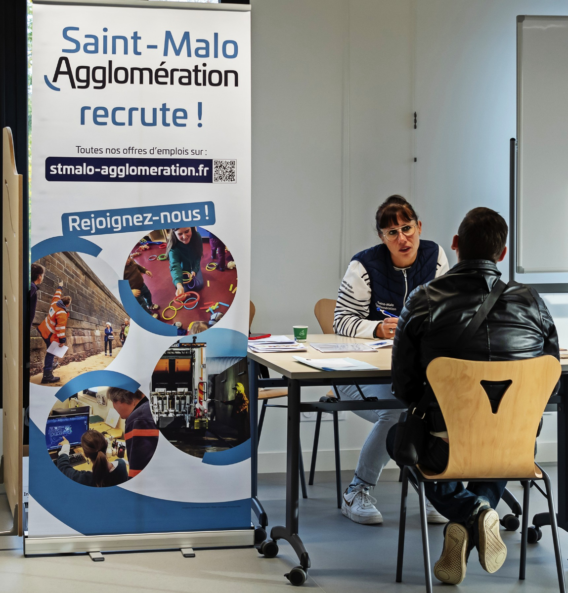 Groupe de salariés bénévoles